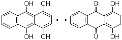 CAS 登录号：476-60-8, 醌茜隐色体, 1,4-二羟基蒽醌隐色体