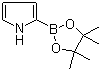 CAS # 476004-79-2, 2-Pinacolateborylpyrrole, 2-(4,4,5,5-Tetramethyl-1,3,2-dioxaborolan-2-yl)-1H-pyrrole