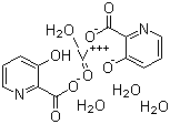 structure of CAS# 476310-60-8, VO-Ohpic 三水合物