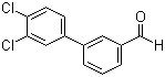 structure of CAS# 476490-05-8, 3',4'-二氯联苯-3-甲醛