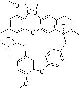 structure of CAS# 477-57-6, 异汉防己甲素