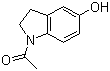 structure of CAS# 4770-32-5, 1-(5-羟基-1-吲哚啉)乙酮