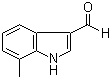 structure of CAS# 4771-50-0, 7-甲基吲哚-3-甲醛