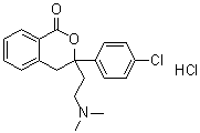 structure of CAS# 477313-09-0, 3-(4-氯苯基)-3-[2-(二甲基氨基)乙基]-3,4-二氢-1H-2-苯并吡喃-1-酮盐酸盐