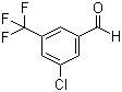 3-Chloro-5-(trifluoromethyl)benzaldehyde molecular structure (CAS 477535-43-6)