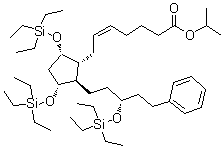 CAS 登录号：477884-78-9, 拉坦前列素三(三乙基硅烷基)醚