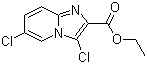 structure of CAS# 478040-91-4, 3,6-二氯咪唑并[1,2-a]吡啶-2-甲酸乙酯