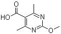 CAS 登录号：4786-61-2, 2-甲氧基-4,6-二甲基嘧啶-5-甲酸