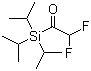 CAS # 478612-79-2, (Difluoroacetyl)tris(isopropyl)silane, (Difluoroacetyl)tris(1-methylethyl)silane