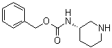 structure of CAS# 478646-33-2, (S)-哌啶-3-氨基甲酸苄酯