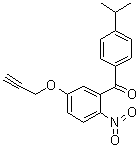 CAS # 478965-00-3, (4-Isopropylphenyl)(2-nitro-5-(propargyloxy)phenyl)methanone