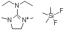 CAS # 479024-68-5, 2-(Diethylamino)-1,3-dimethylimidazolinium trimethyldifluorosiliconate