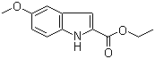 CAS 登录号：4792-58-9, 5-甲氧基-1H-吲哚-2-羧酸乙酯