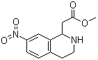 CAS 登录号：479664-43-2, 1,2,3,4-四氢-7-硝基-1-异喹啉乙酸甲酯