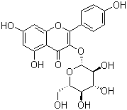 structure of CAS# 480-10-4, 紫云英苷