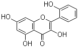 2',3,5,7-四羟基黄酮分子结构 (CAS 480-15-9)