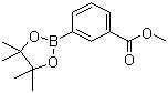 CAS 登录号：480425-35-2, 3-甲氧羰基苯硼酸频哪醇酯, 间甲氧羰基苯硼酸频哪醇酯