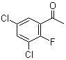 structure of CAS# 480438-93-5, 1-(3,5-二氯-2-氟苯基)乙酮