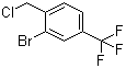 structure of CAS# 480438-96-8, 2-溴-1-(氯甲基)-4-(三氟甲基)苯