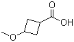 structure of CAS# 480450-03-1, 3-甲氧基环丁烷羧酸