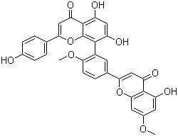 structure of CAS# 481-46-9, Ginkgetin