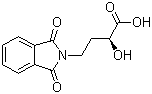 structure of CAS# 48172-10-7, 2-羟基-4-邻苯二甲酰亚氨基丁酸