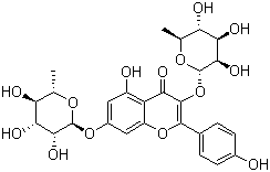 CAS 登录号：482-38-2, 山奈苷