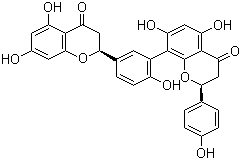 CAS 登录号：48236-96-0, 四氢阿曼托黄素, 穗花杉双黄酮