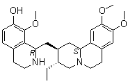 structure of CAS# 483-17-0, 吐根碱