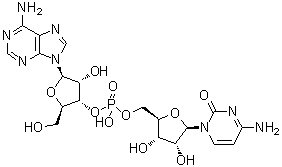 CAS # 4833-63-0, Adenylyl-(3'→5')-cytidine, Adenylylcytosine, ApC, NSC 131652, NSC 91551