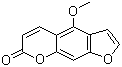 structure of CAS# 484-20-8, 佛手苷内酯