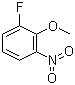 structure of CAS# 484-94-6, 2-氟-6-硝基苯甲醚