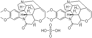 CAS 登录号：4845-99-2, 硫酸马钱子碱
