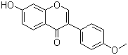 CAS # 485-72-3, Formononetin, 7-Hydroxy-3-(4-methoxyphenyl)chromone, 7-Hydroxy-4'-methoxyisoflavone, Dadein 4'-methyl ether