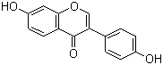 CAS 登录号：486-66-8, 大豆素, 黄豆苷元, 大豆甙元, 大豆黄酮, 4',7-二羟基异黄酮