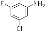 3-Chloro-5-fluoroaniline molecular structure (CAS 4863-91-6)