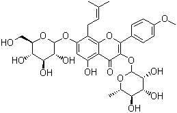CAS 登录号：489-32-7, 淫羊藿苷, 淫羊藿甙, 淫羊藿提取物