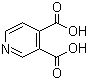 3,4-吡啶二羧酸分子结构 (CAS 490-11-9)