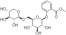 冬绿苷分子结构 (CAS 490-67-5)