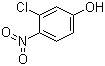 structure of CAS# 491-11-2, 3-氯-4-硝基苯酚