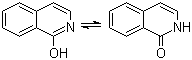 structure of CAS# 491-30-5, 1-羟基异喹啉