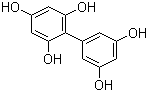 CAS # 491-45-2, 2,4,6,3',5'-Biphenylpentol, NSC 65069, Phloroglucide