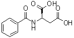 CAS # 4915-59-7, N-Benzoyl-D-aspartic acid, NSC 334204