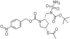 structure of CAS# 491878-06-9, 多尼培南侧链