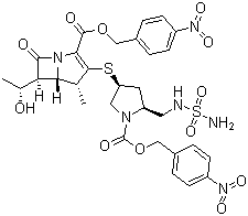 structure of CAS# 491878-07-0, 多尼培南缩合物