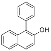 structure of CAS# 4919-96-4, 1-苯基萘-2-醇