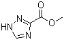 structure of CAS# 4928-88-5, 1,2,4-三氮唑-3-羧酸甲酯