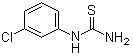 structure of CAS# 4947-89-1, 3-氯苯基硫脲