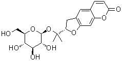 CAS 登录号：495-30-7, (-)-印度榅桲甙
