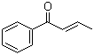 CAS 登录号：495-41-0, 1-苯基-2-丁烯-1-酮
